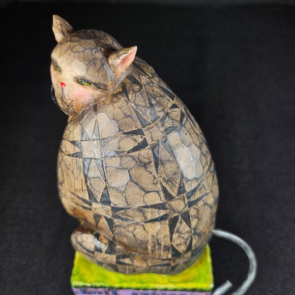 2004 Jim Shore Heartwood Creek Don't Cross My Path #117679 - Picture 3 of 11